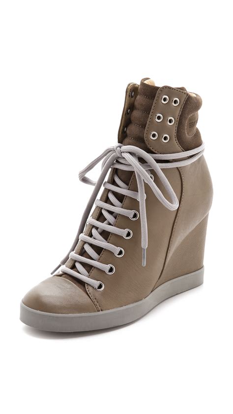 chloe lace sneakers|see by chloe wedge sneakers.